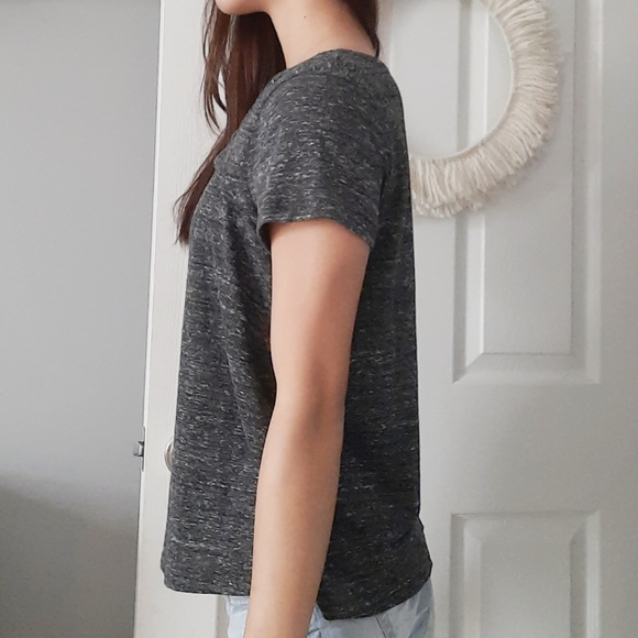 🖤 Cross-lace Detail Tee - Picture 2 of 5